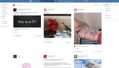 Masonry for VK feed