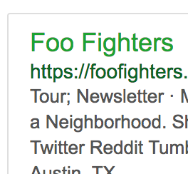 Google green visited links