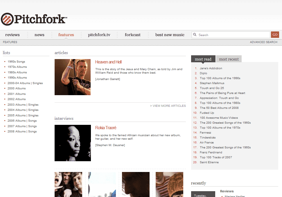 Pitchfork - Remove Ads