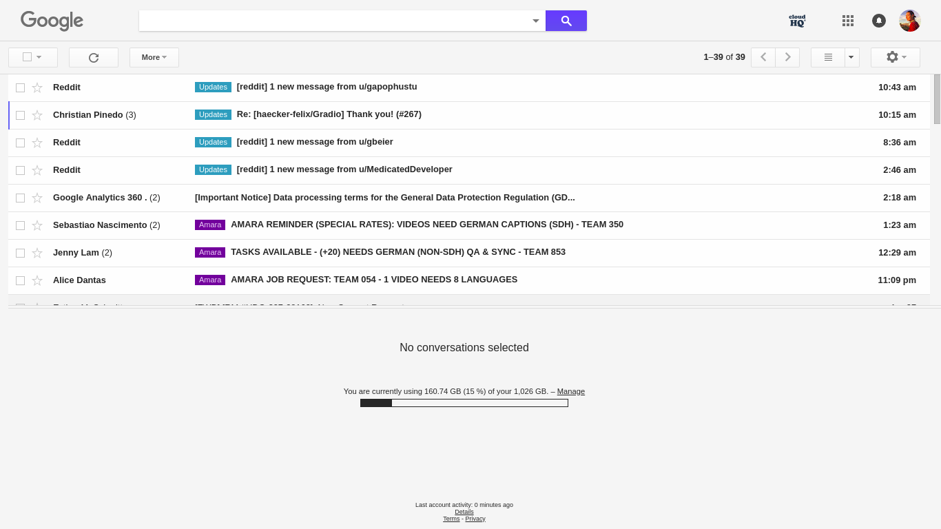 Gmail Autohide Sidebar Reloaded