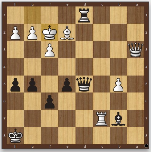 Chess Tempo Beta wood board