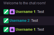 Custom Twitch Username Colors