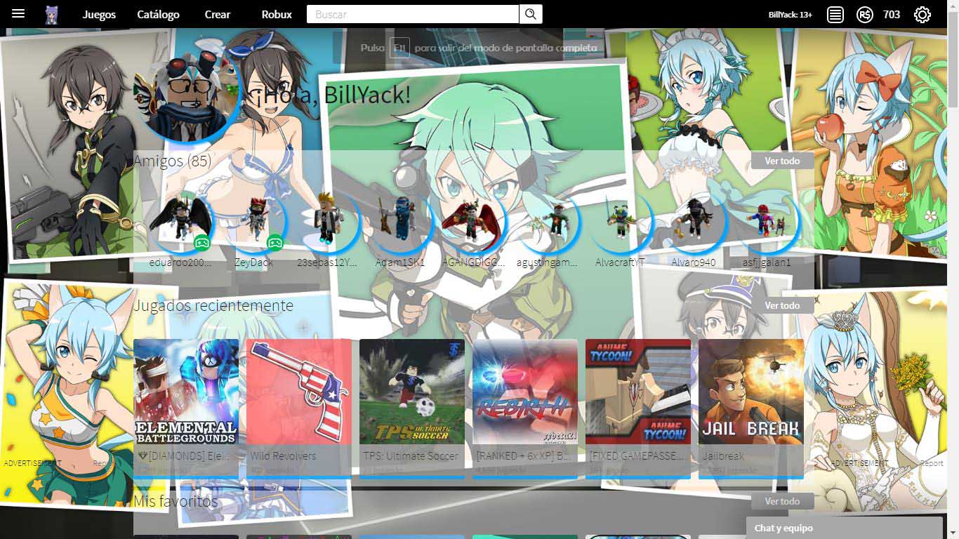 Roblox Anime Sword Art Online (Sinon)