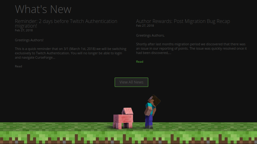 Dark Curseforge (BETA)