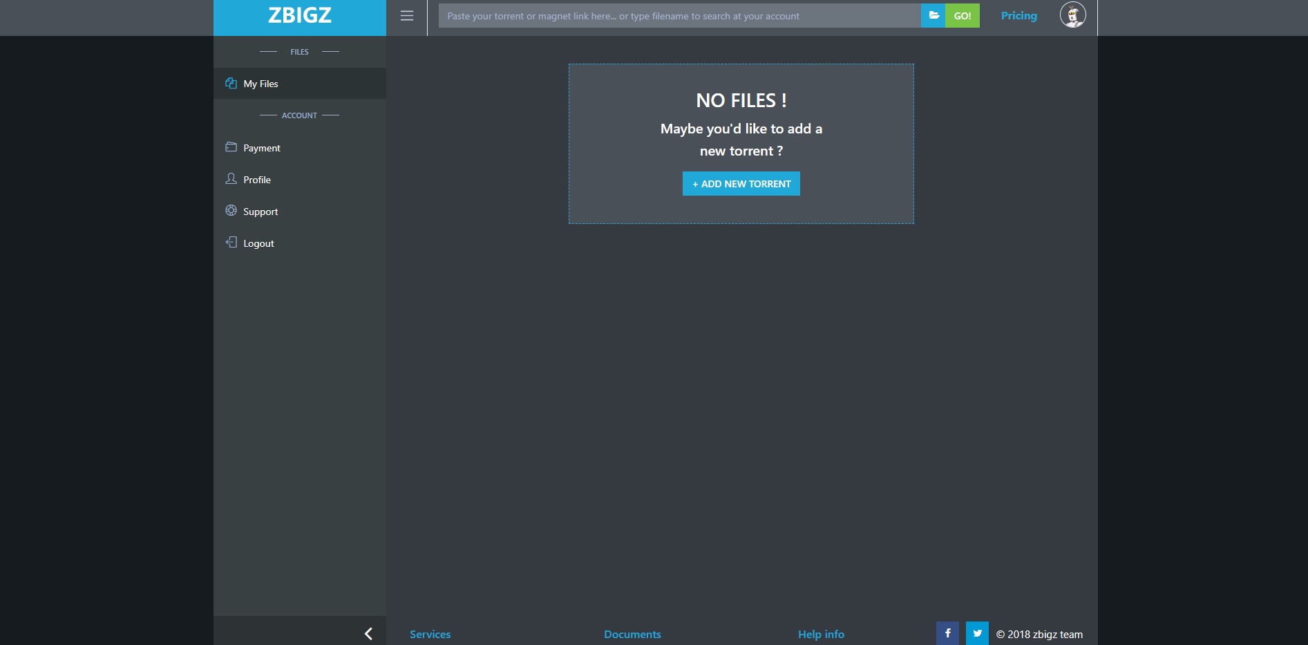 Zbigz Dark *New Layout*