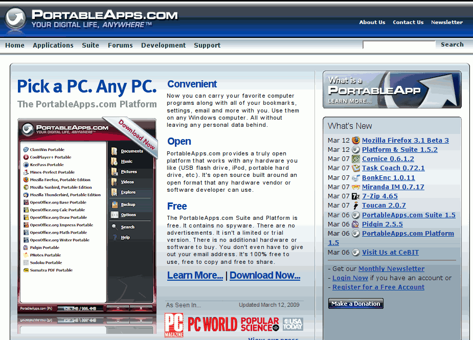 PortableApps.com - Blue