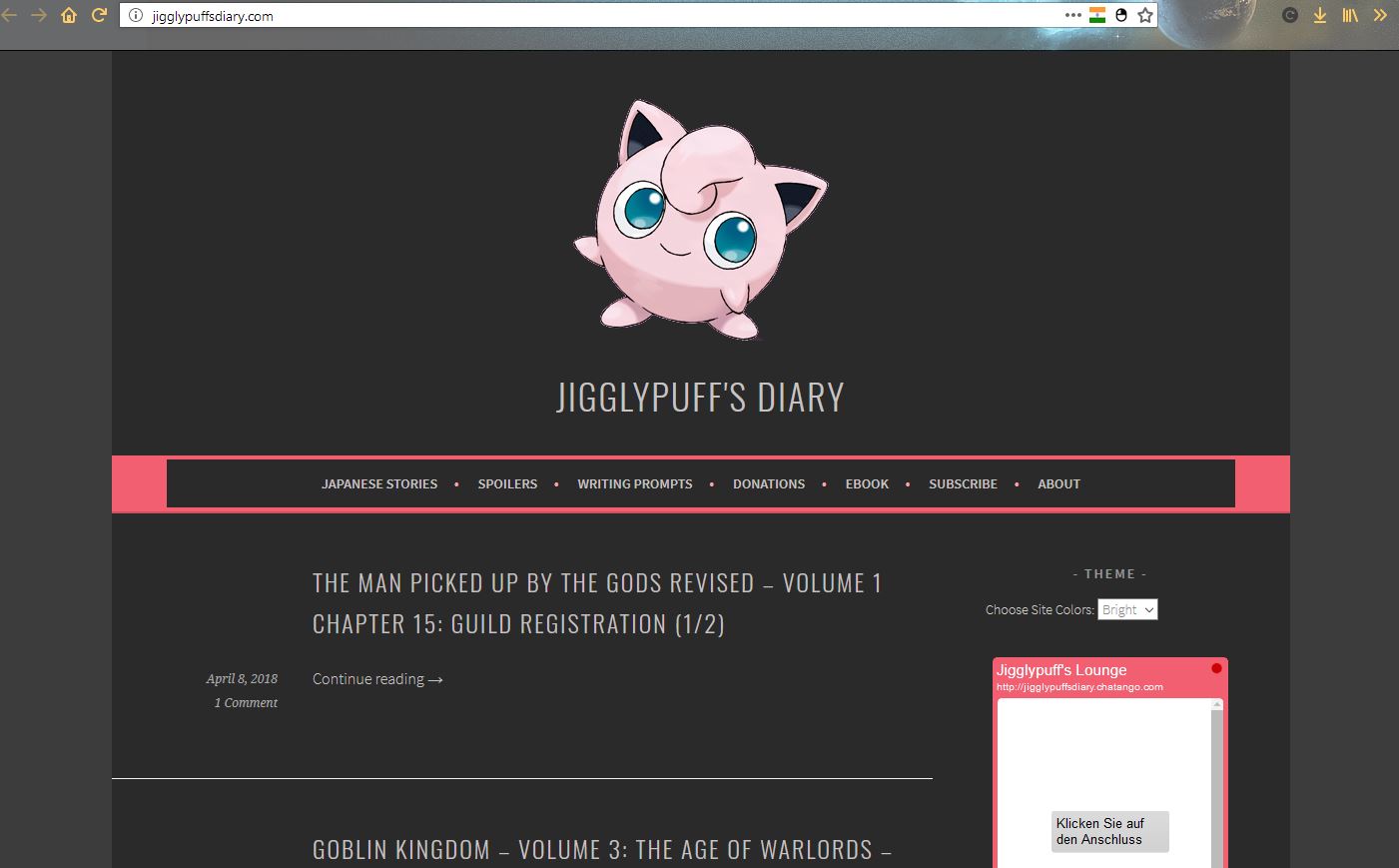 jigglypuffsdiary.com light dark theme