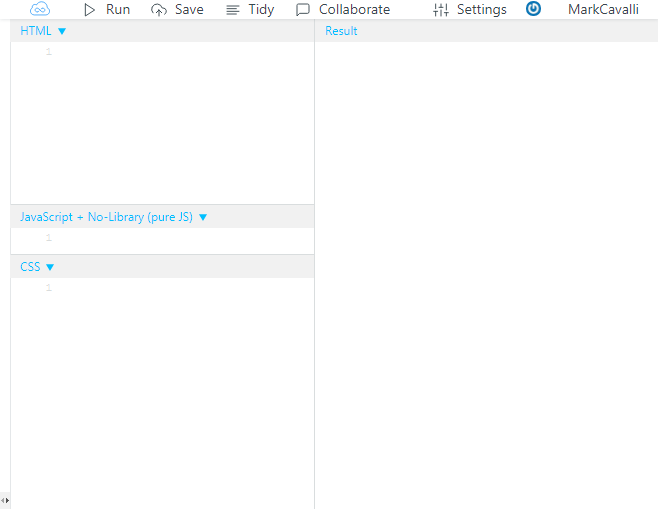 jsfiddle MinimalForWhiteTheme