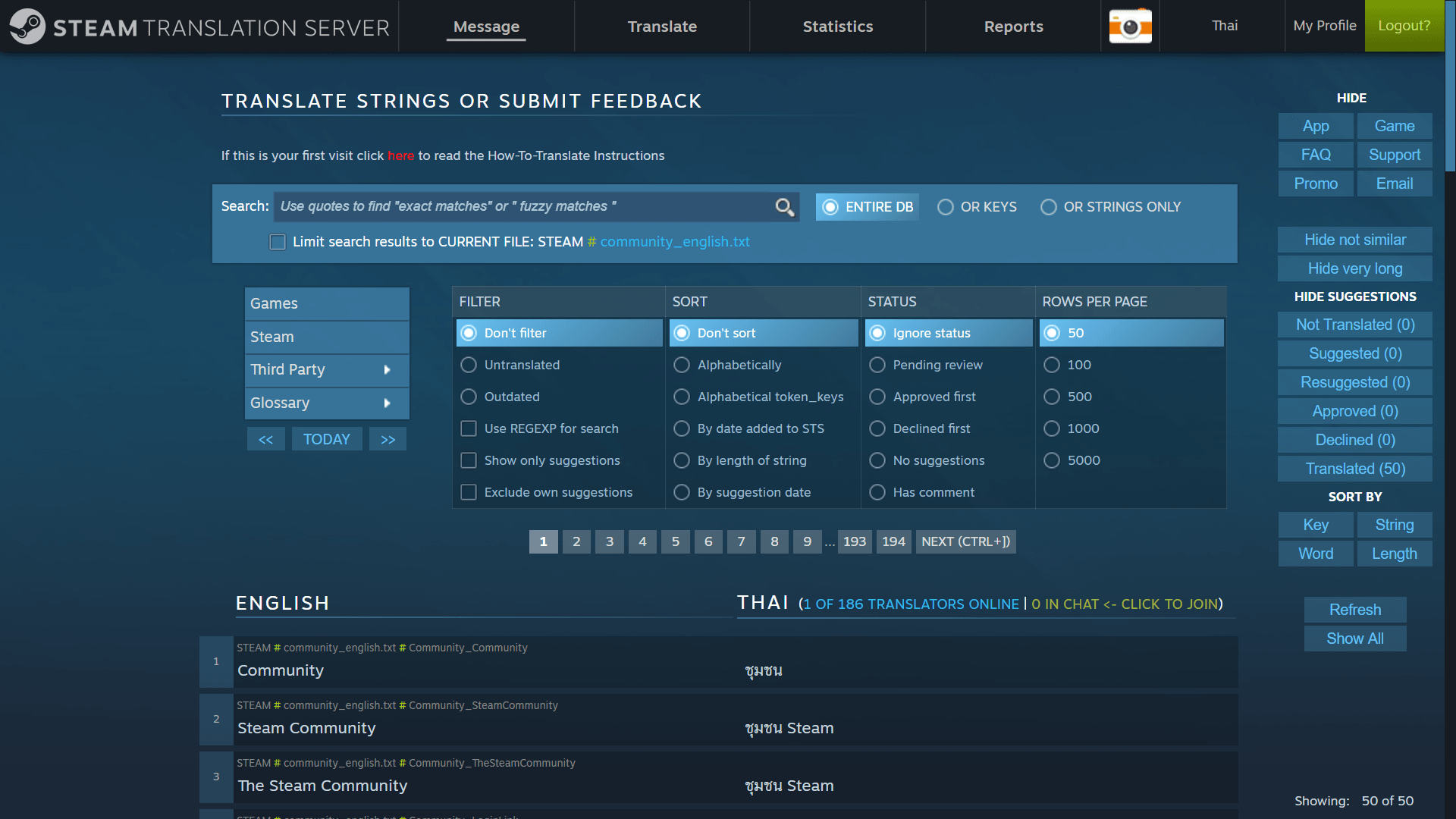 Modern Steam UI for STS