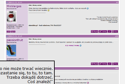Wizaz w fioletach - fiołki i jagody