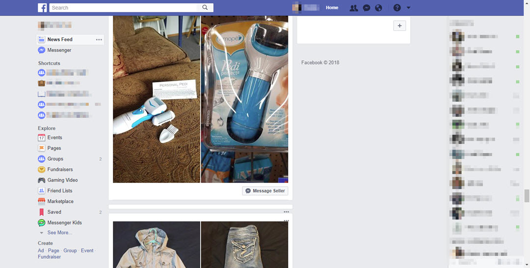 Facebook- No Opinions