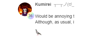 Wanikani Forums: Switch bird emoji to a pigeon