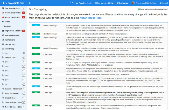 MyJoomla.com Simple Blue Sidebar