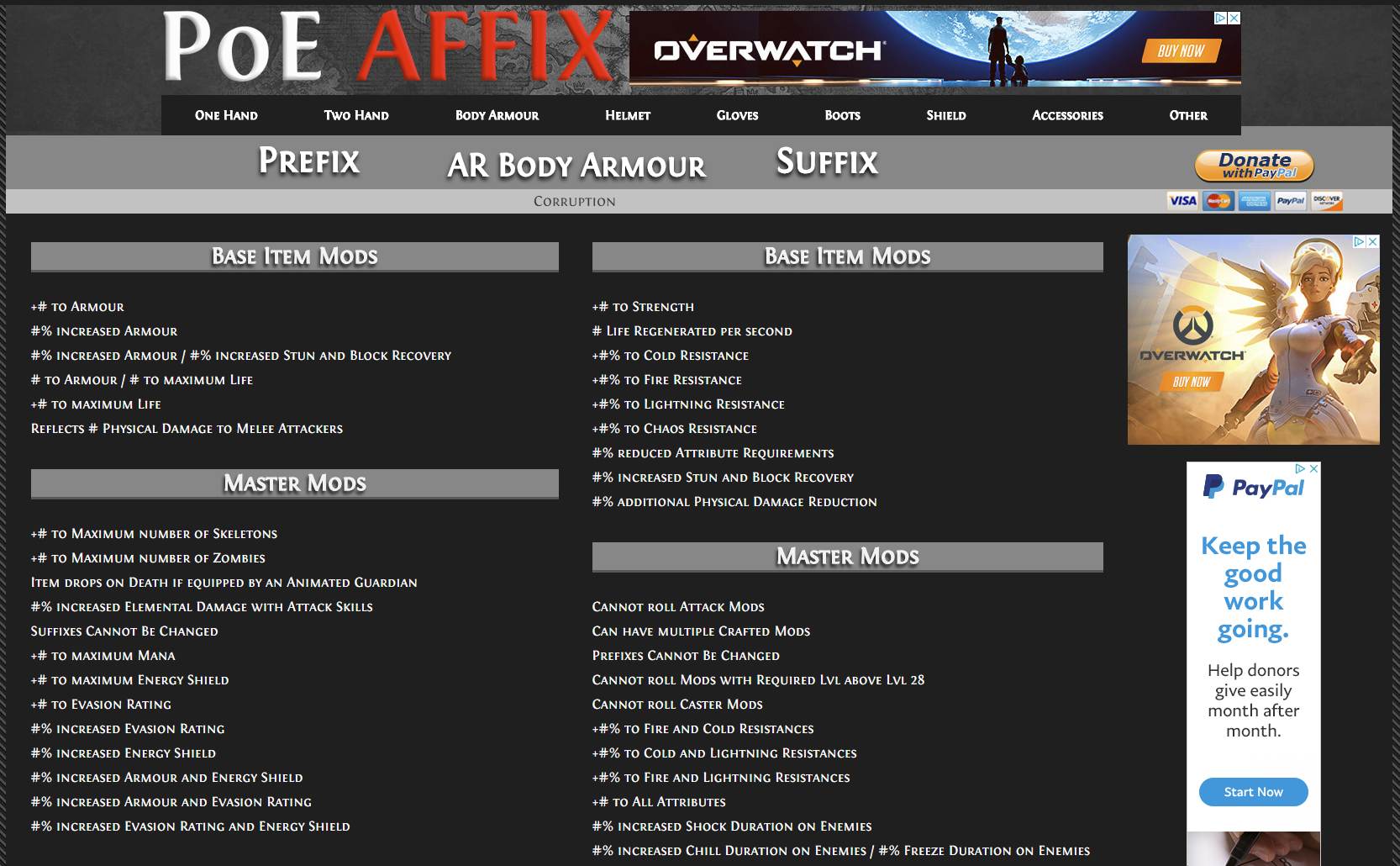 poeaffix.net (dark)