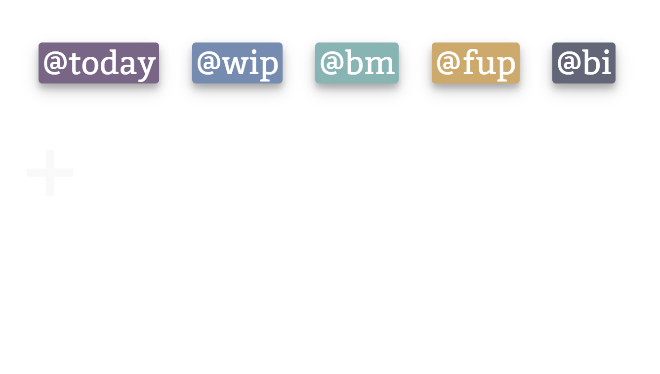STYLED TAGS WITH BACKGROUND COLORS