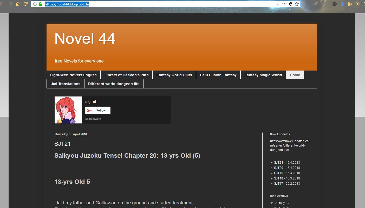 novel44.blogspot.de dark theme