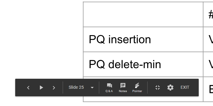 Google Slides - Hide Current Slide Popup