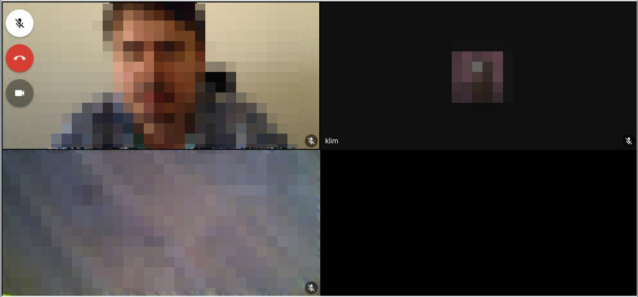 Hangouts Call Custom Grids