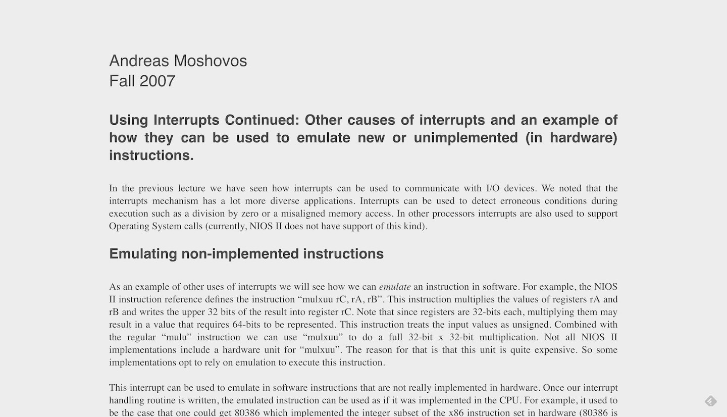 Readable ECE243