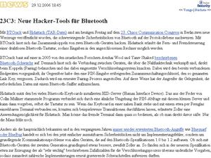 Website: cleaner (aggressive) - heise.de