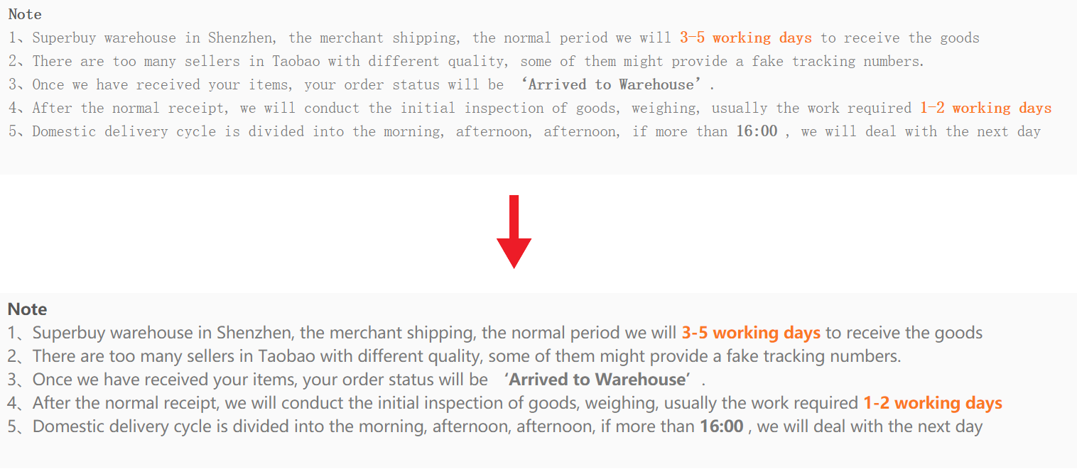 Superbuy - Improved Font