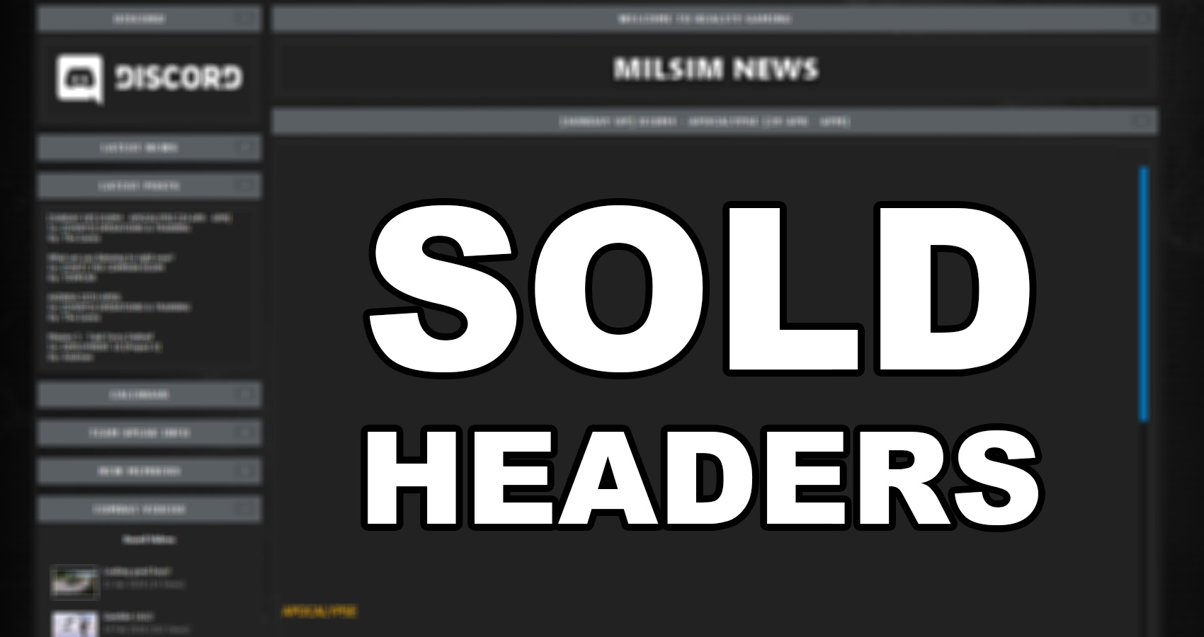 Reality Gaming - Solid Headers