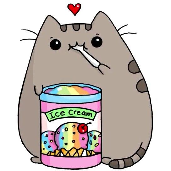 Pusheen cat style (for tumblr)