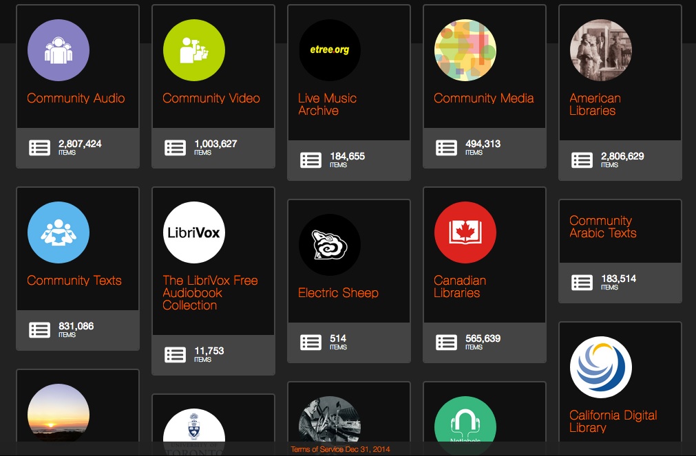Archive.org - Night Theme
