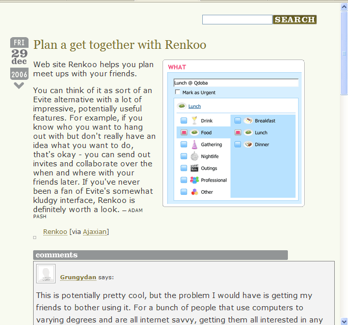 Very clean lifehacker
