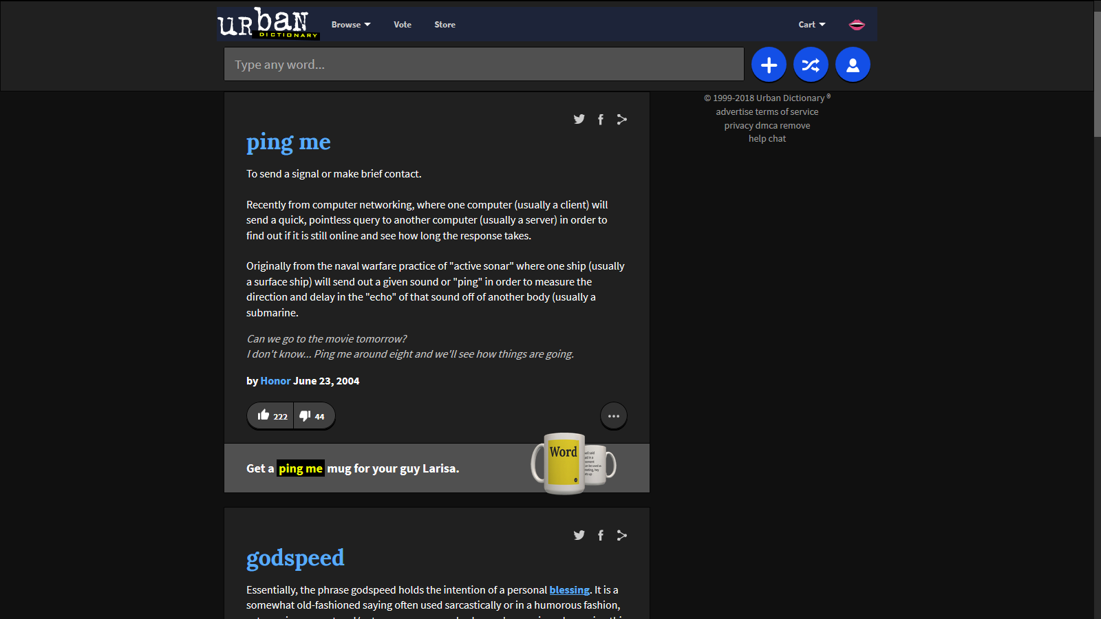 Dark Urbandictionary