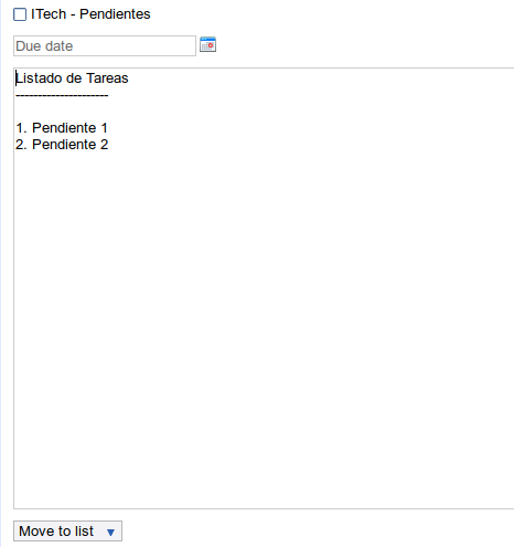 Google Task - Canvas