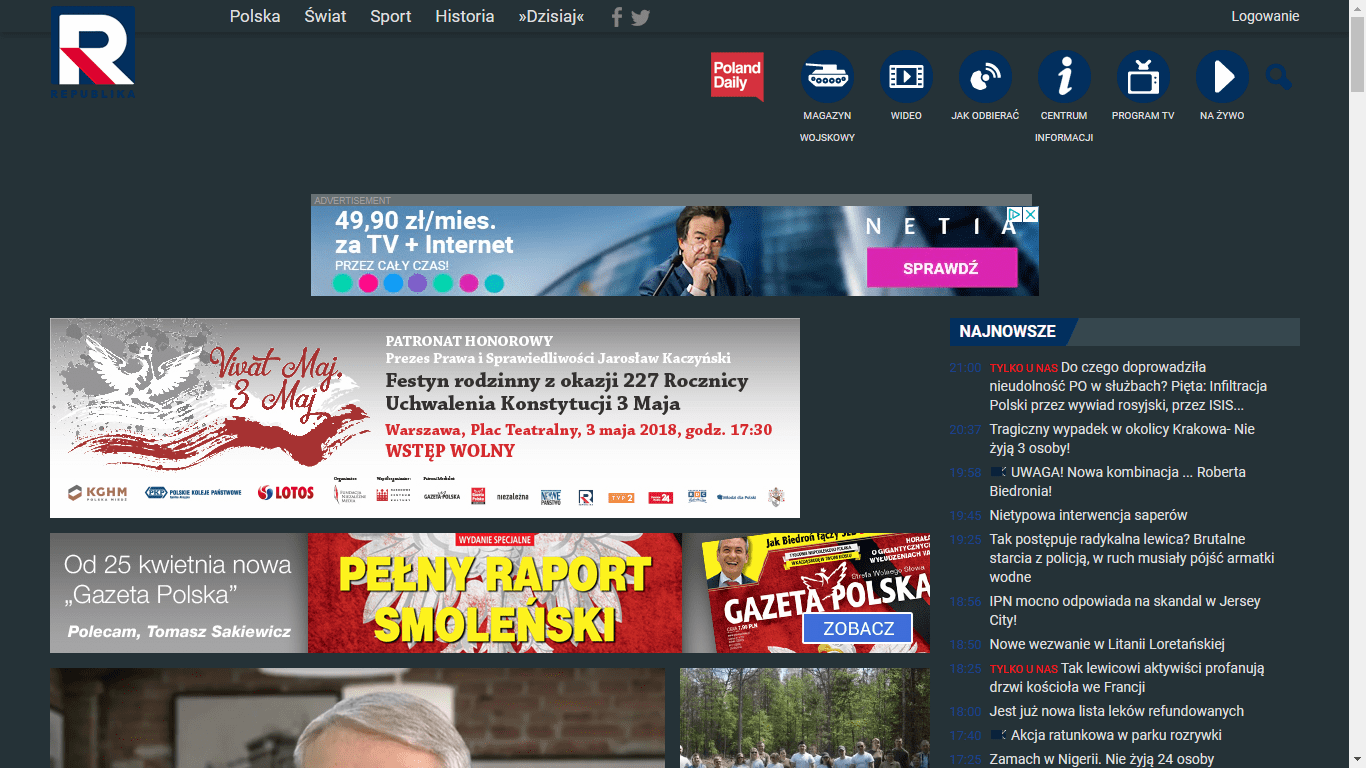 telewizjarepublika.pl - ciemny motyw