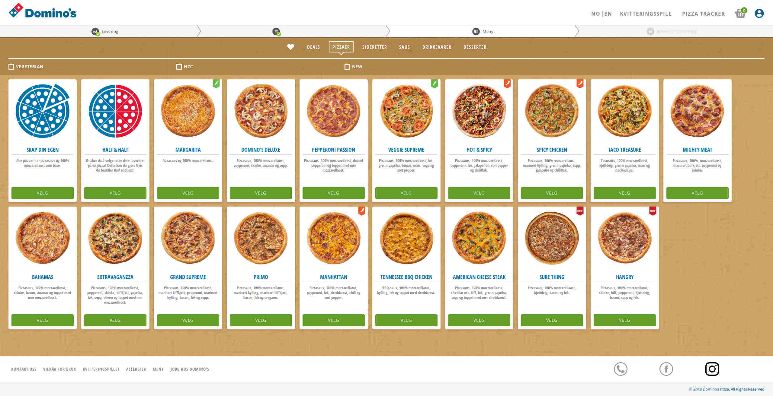 Wide dominos.no