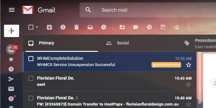 Gmail 2018 Rebirth