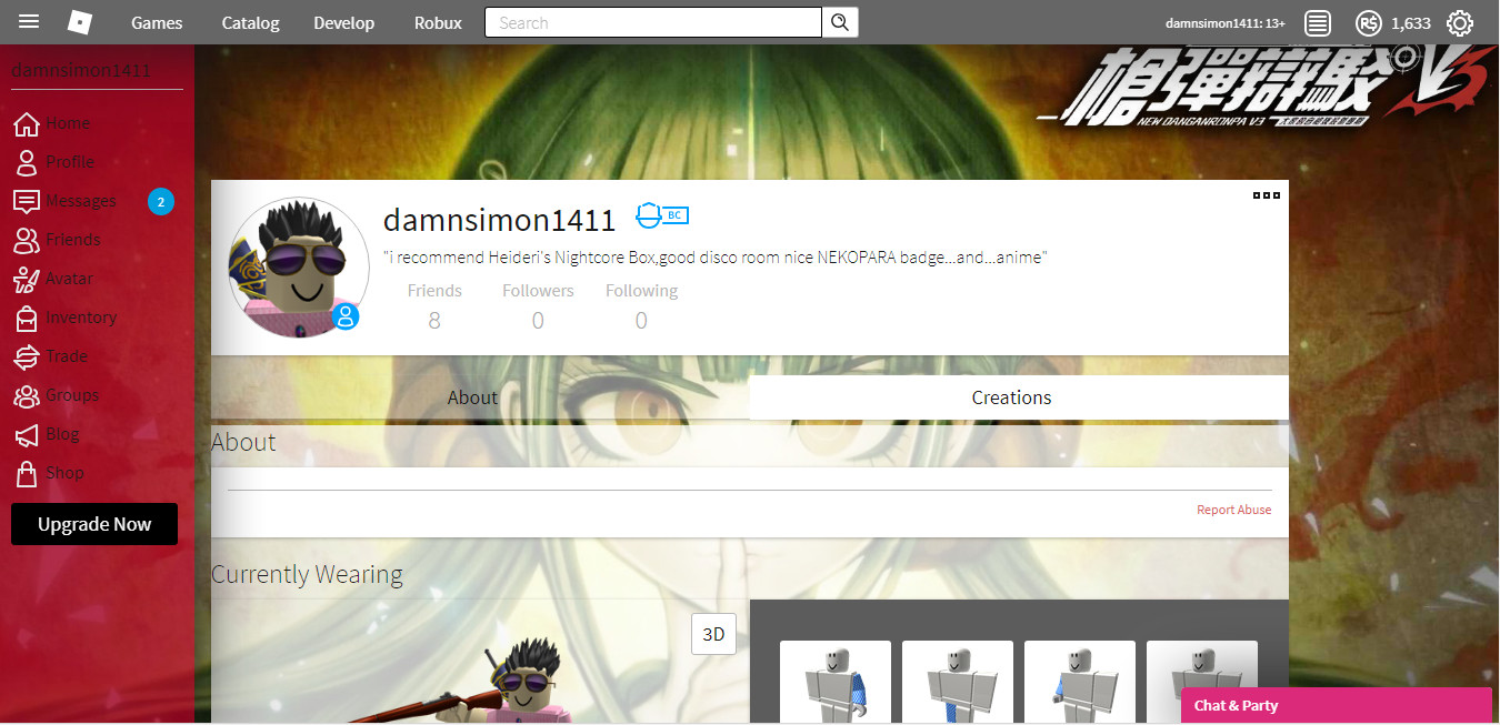 Danganronpa V3 Wallpaper Chinese Logo (Maki)