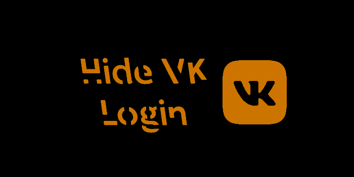 Hide VK Login Pornhub