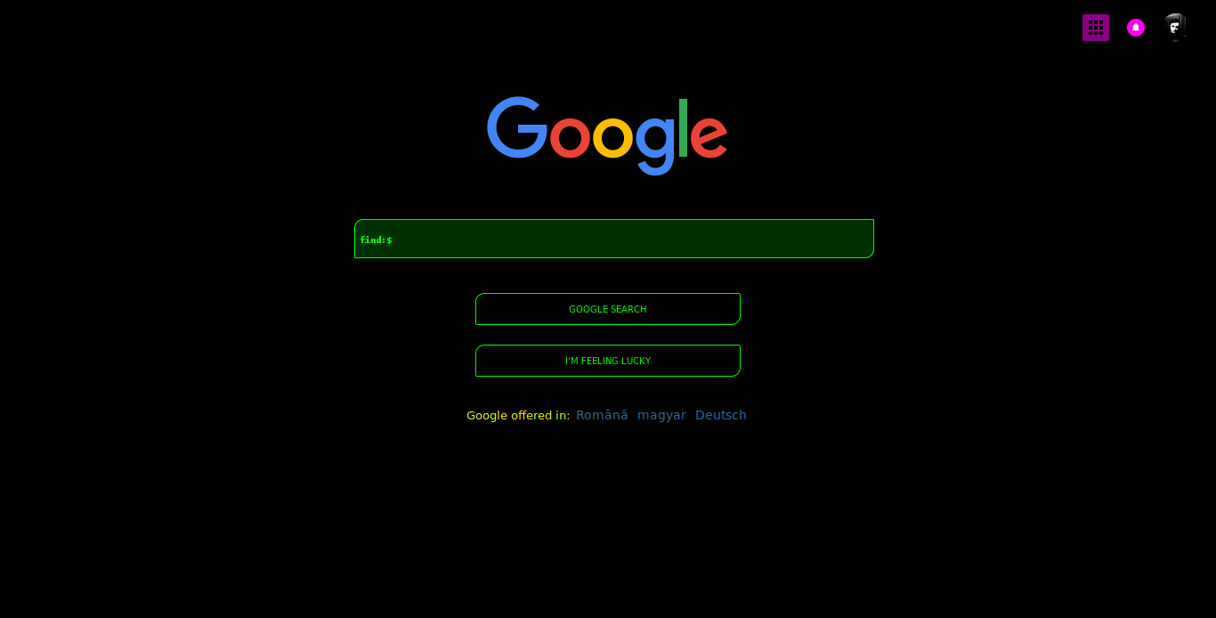 Cyberpunk Google
