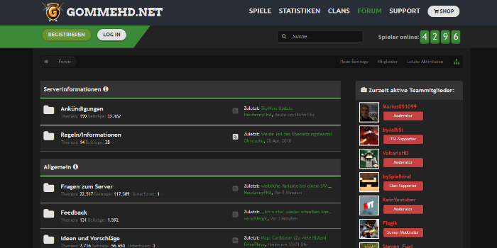 GommeHDnet Darktheme [by BreakShirt]