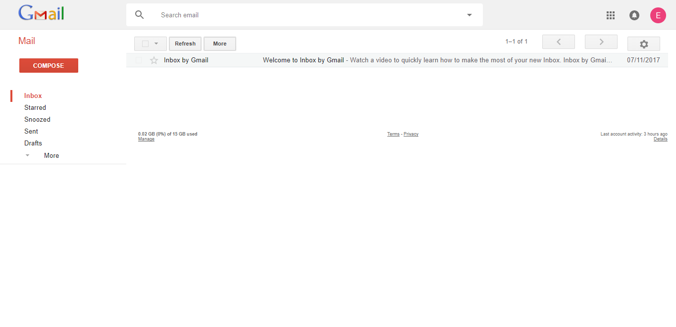 The Return of Old Gmail - 2011 design
