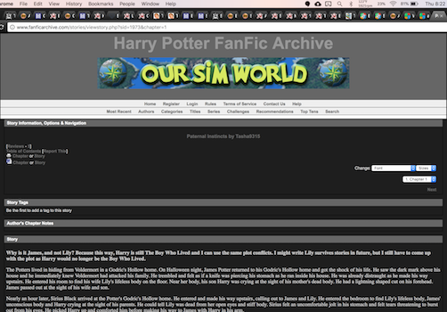 fanficarchive.com dark