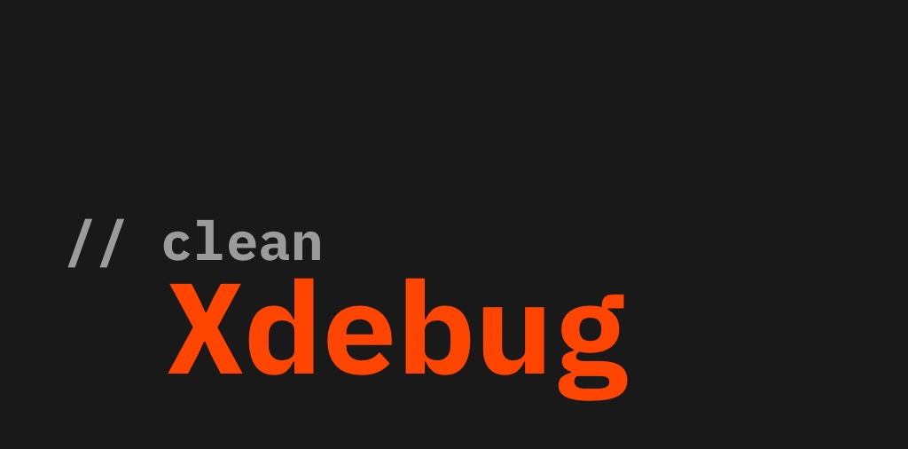 Clean PHP Xdebug