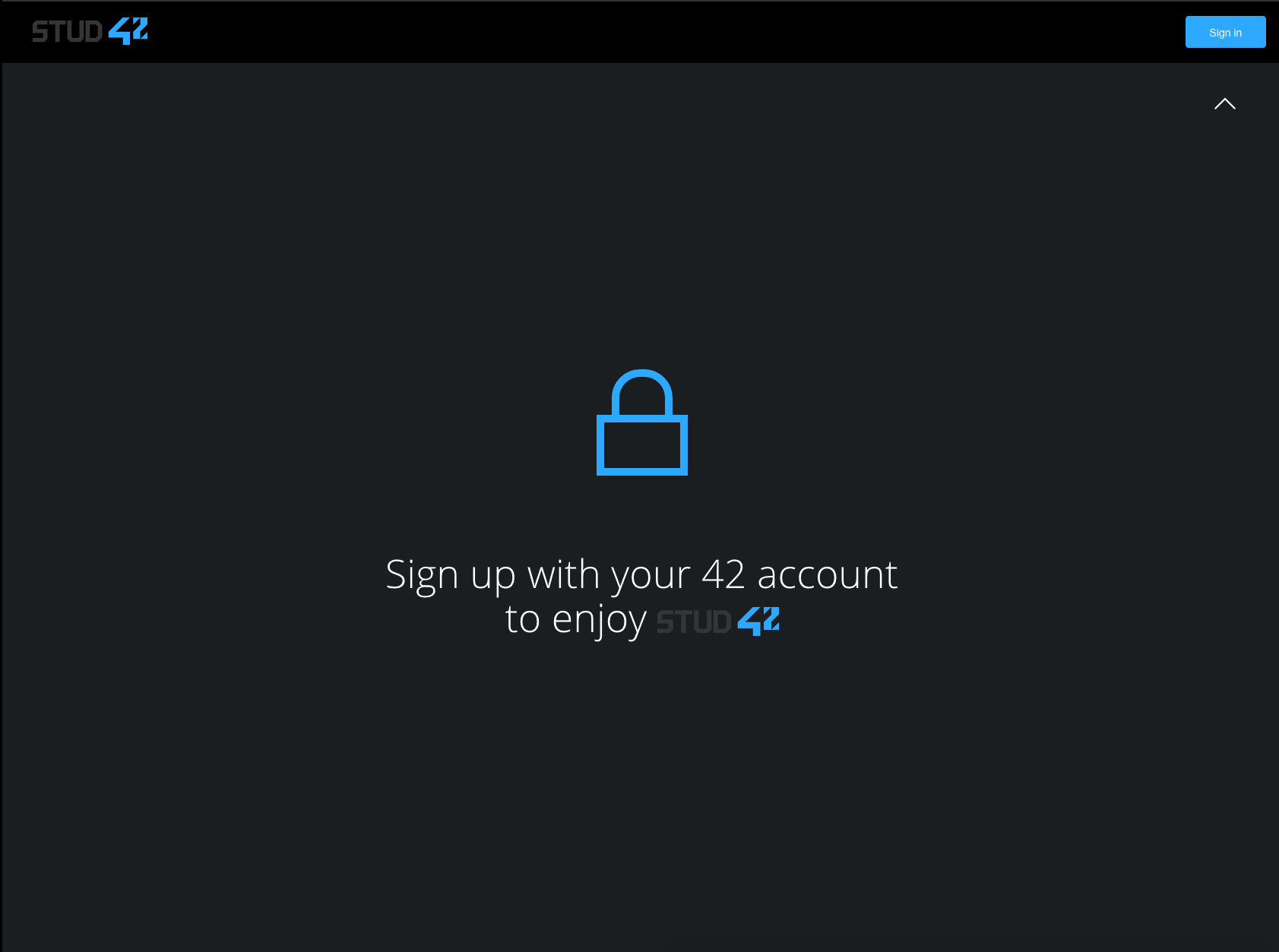 stud42.fr dark theme