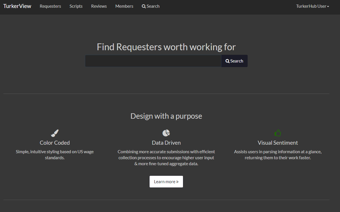 TurkerView Dark Theme