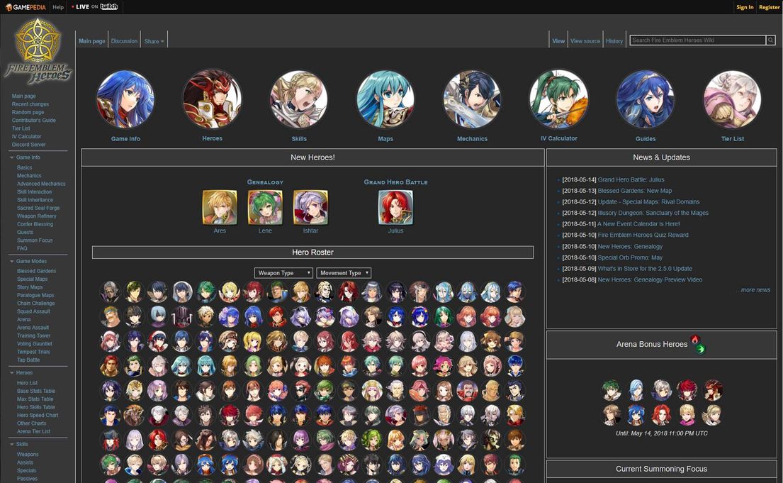 Fire Emblem Heroes Gamepedia dark