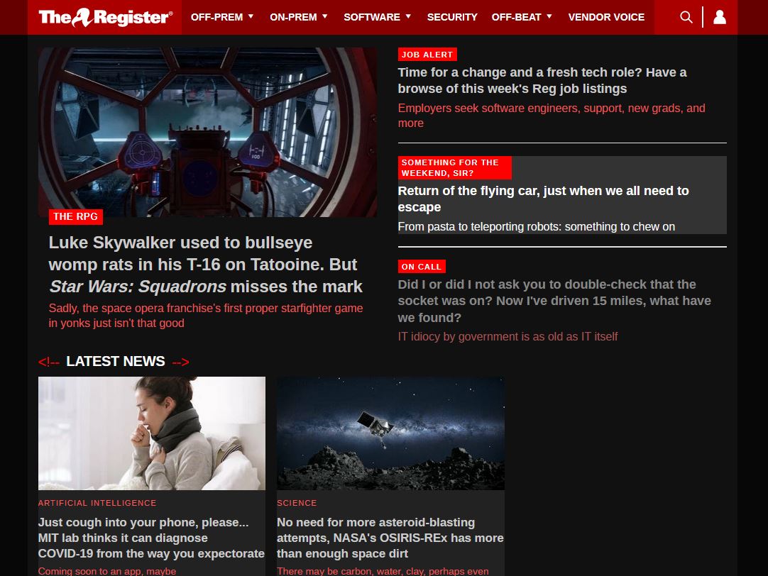The Register - Dark