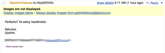 Remove Yahoo Groups stuff when reading from Gmail