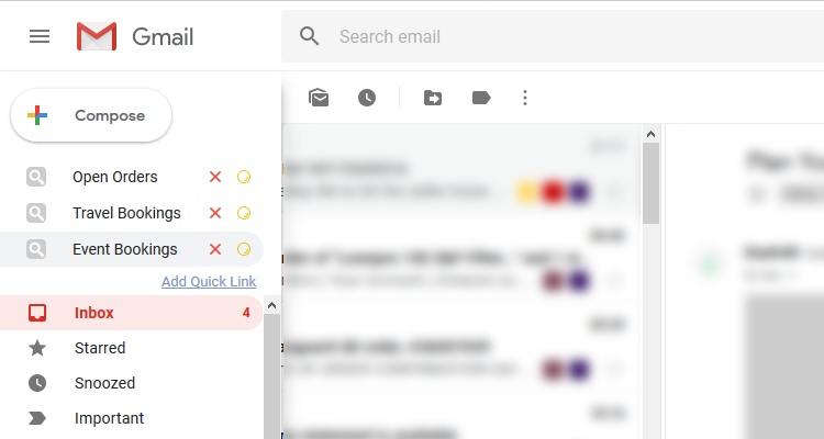 Gmail Quick Links Extension: New Gmail Mods