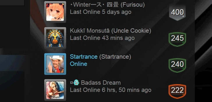 Steam - Sparkling Levels