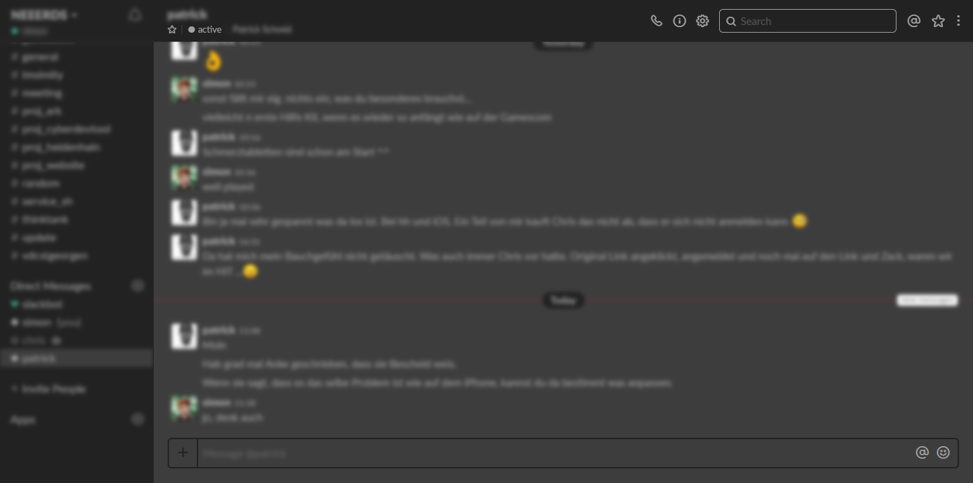 Slack - Dark Mode