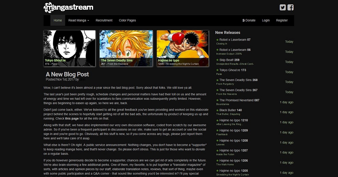 Mangastream in Darkness